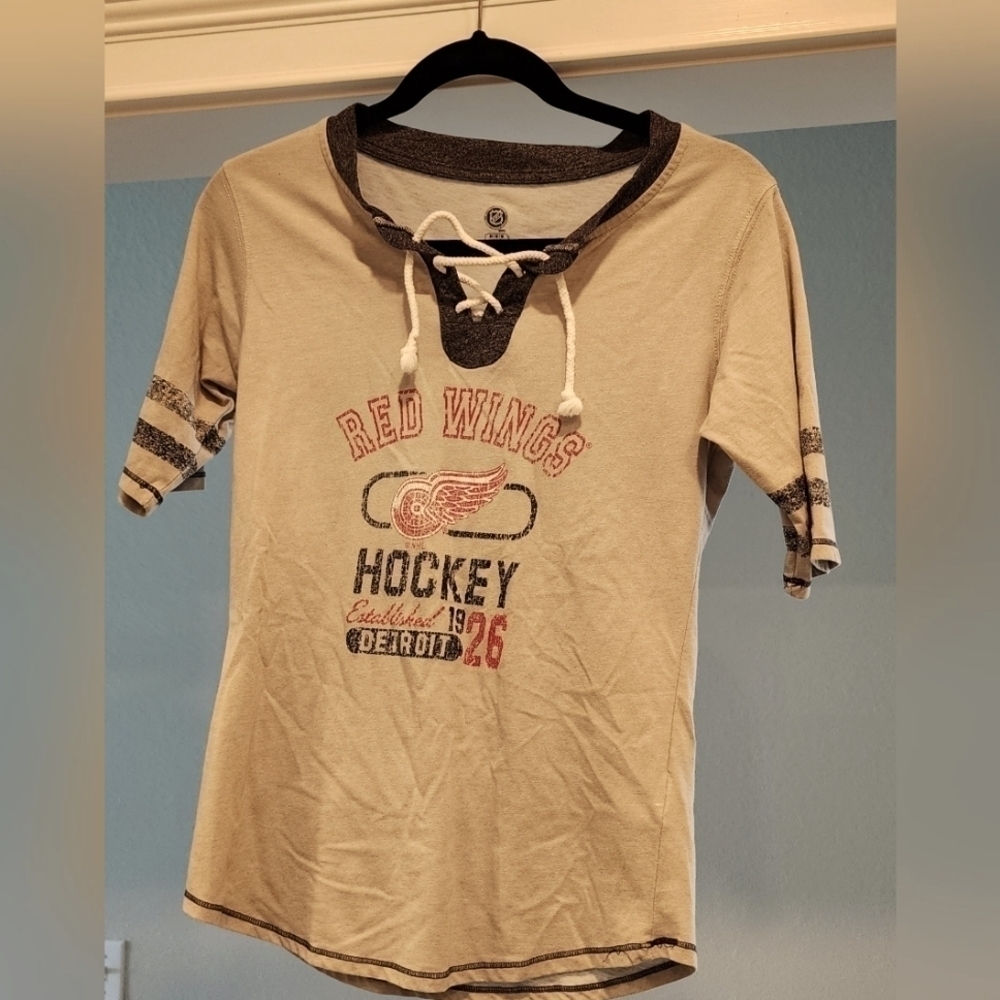 Authentic Licensed Red Wings Jersey-style Top from Arena Medium
